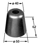 BUTEE C/C NOIR HR 60 M/M