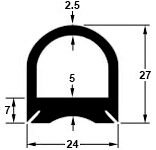 PROFIL CC DE PROTECTION EN 2.4 M