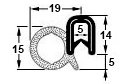 PROFIL ARME JOINT DIA.14 (RLEAU 50 M)