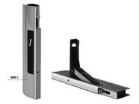 EMBOUT DE RIDELLE MINI 2 Hauteur 400 mm, droit, sans battue