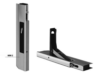 EMBOUT DE RIDELLE MINI 2 Hauteur 400 mm, droit, avec battue