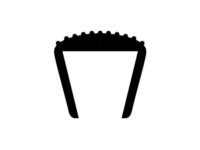 PROFIL PVC DE PROTECTION DE RIDELLE 45 x 40 mm Longueur 2000 mm