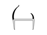 JOINT BI-DURETÉ épaisseur 42 mm, longueur 5 m