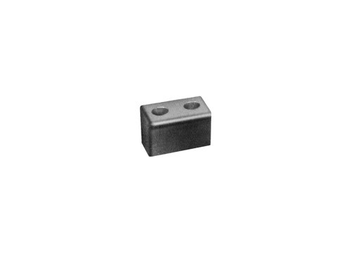 BUTÉE CAOUTCHOUC NOIR 50 x 28 x 30 mm