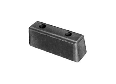 BUTOIR CAOUTCHOUC 241 x 80 x 90 mm