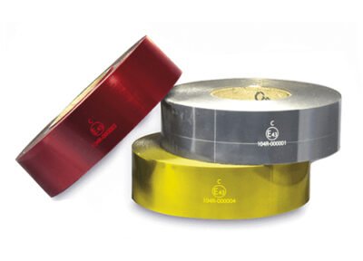 BANDE RIGIDE DE SILHOUETTAGE  ECE104 NIKKALITE TM Rouge, longueur 50 m